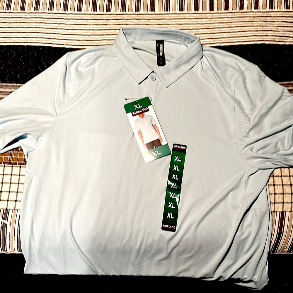 Brand New Kirkland short sleeve Polo